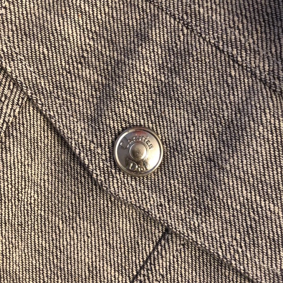 Christian Dior Boutique Paris Grey Denim Jacket Size Small - Picture 7 of 13